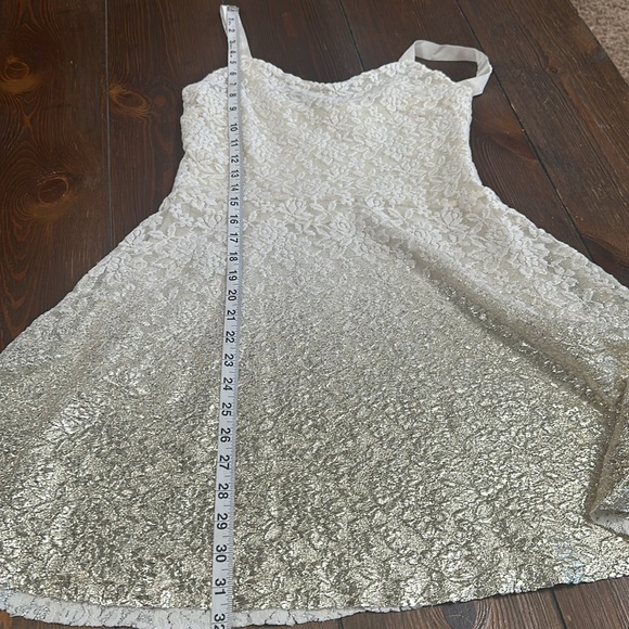 Free People Ombré Foil Fit and Flare Dress - Picture 11 of 14